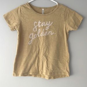 Rylee+Cru “stay golden” tee